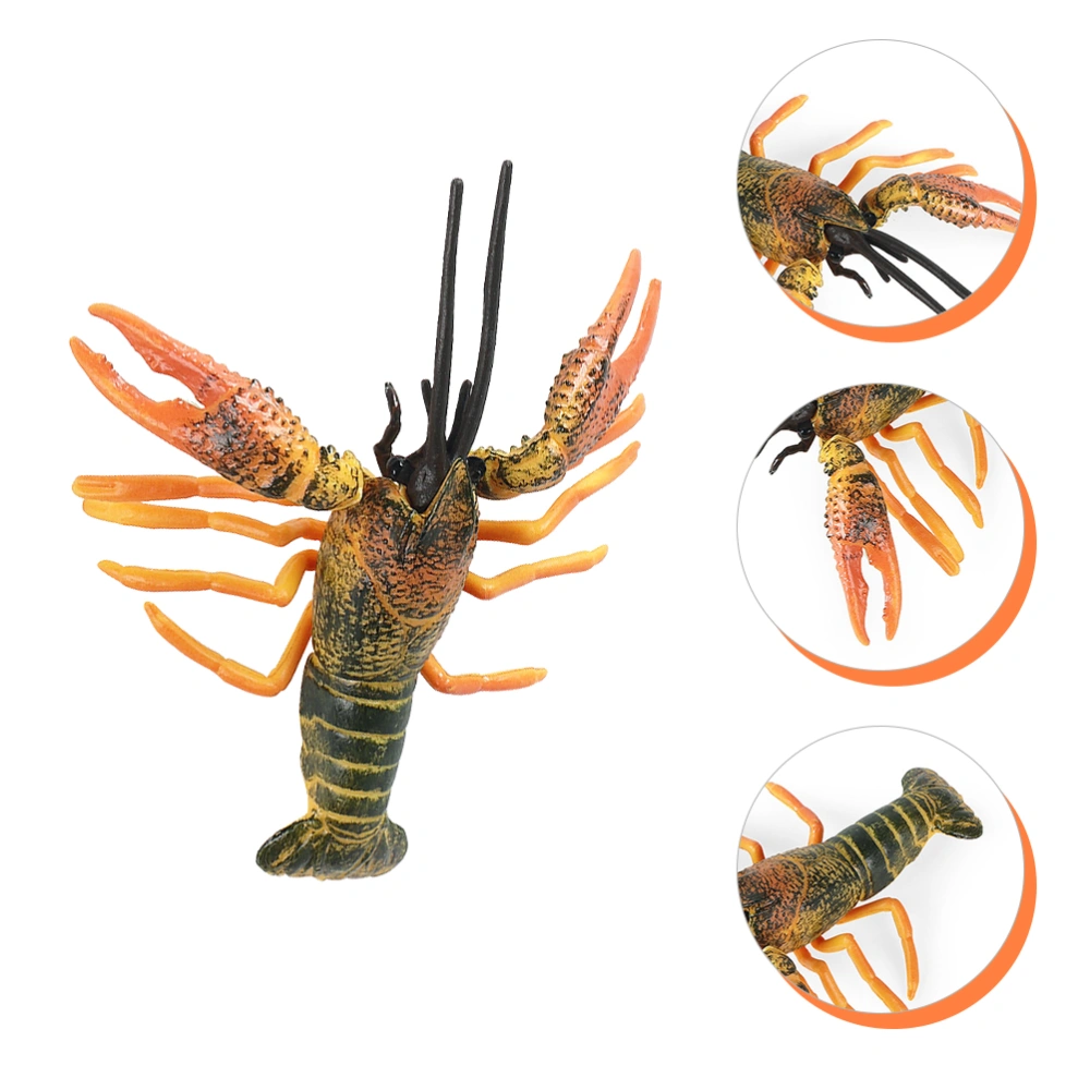 Simulation Lobster Model Creative Marine Animal Model Unique Kids Cognitive Toy