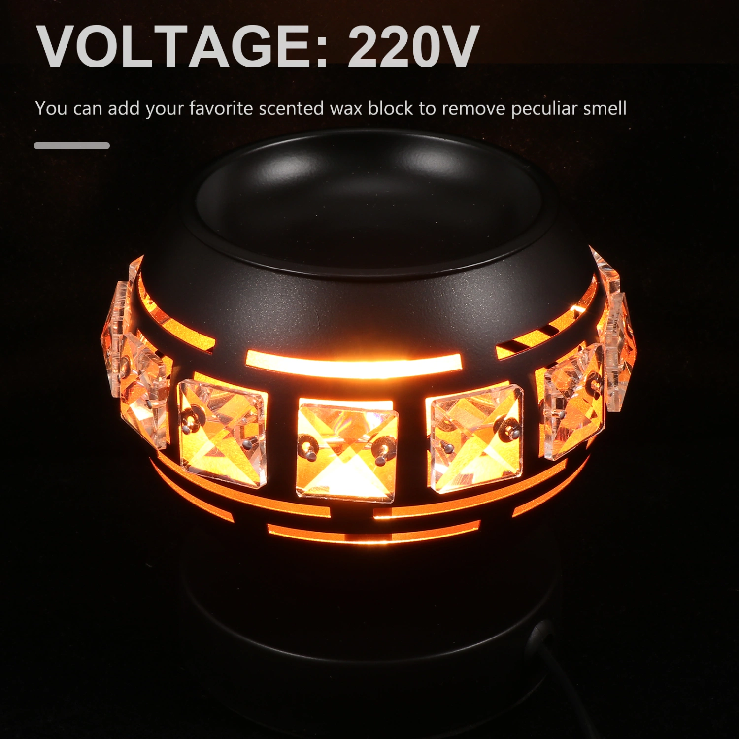 1Pc Home Decorative Desktop Wax Lamp Fragrance Lamp Small Night Lamp US Plug