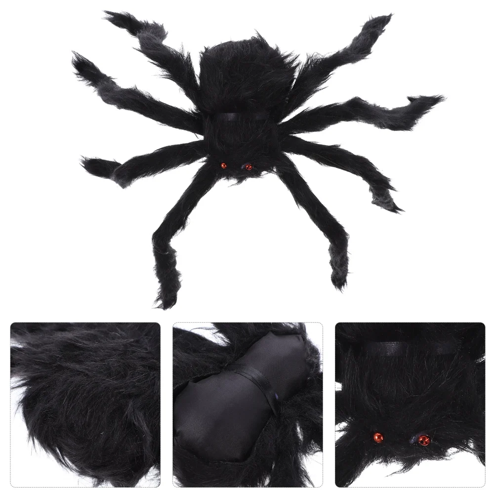 Halloween Simulation Spider Plush Spider Ornaments Creative Halloween Decoration