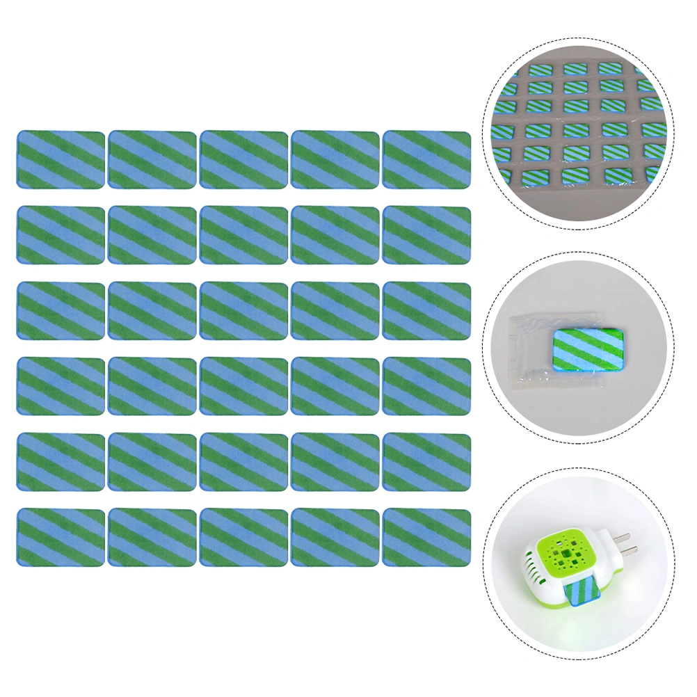 50pcs Professional Mosquito Repellent Refills Outdoor Repellent Mats Mosquito Repellent Supplies