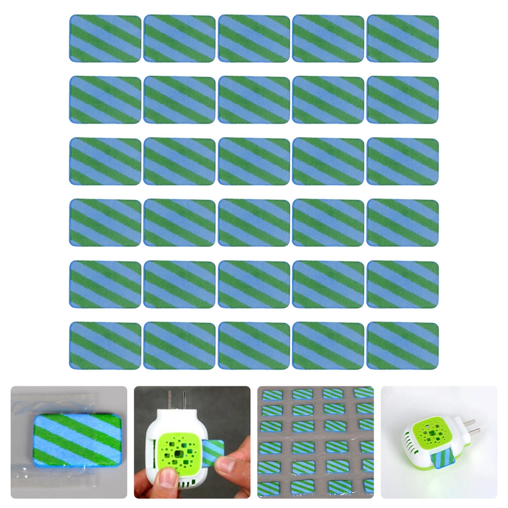 50pcs Professional Mosquito Repellent Refills Outdoor Repellent Mats Mosquito Repellent Supplies