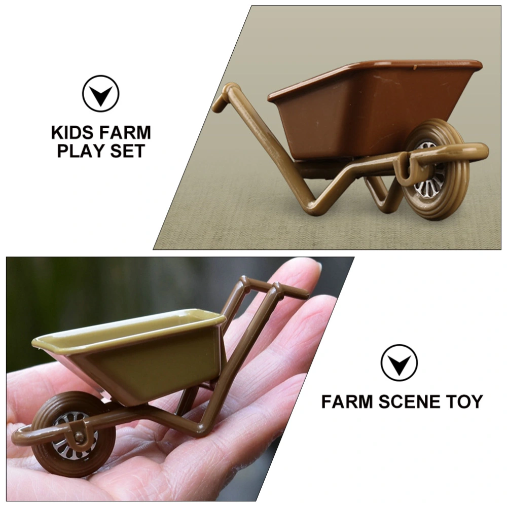 1 Set Simulation Farm Plaything Kids DIY Assembly Table Scene Model Toy