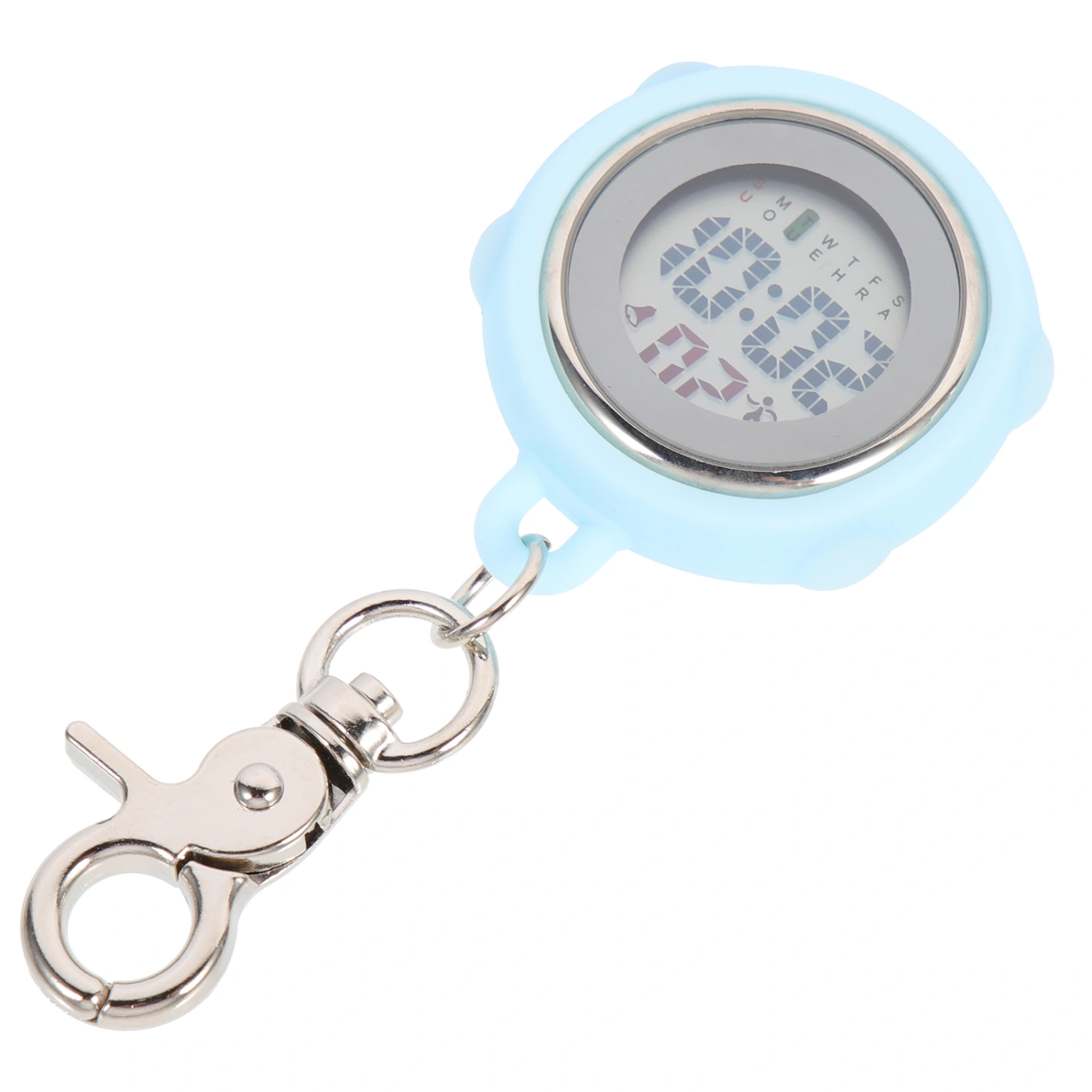 Clip On Watch Student Exam Pocket Watch Digital Hanging Watch Stopwatch