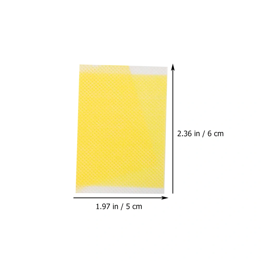 60Pcs Slimming Navel Stickers Weight Lose Slim Patches Fat Patches (Yellow)