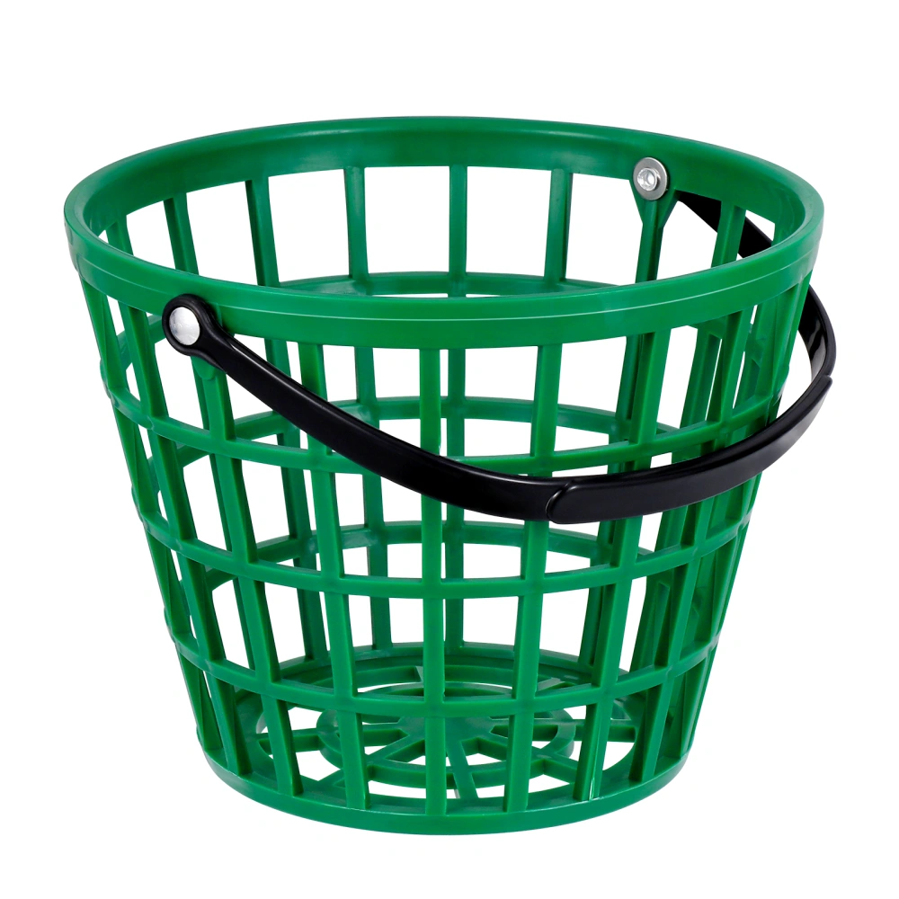 BESPORTBLE Ball Basket Golfball Container with Handle Ball Holder Contains up to 50 Balls for Outdoor Sports