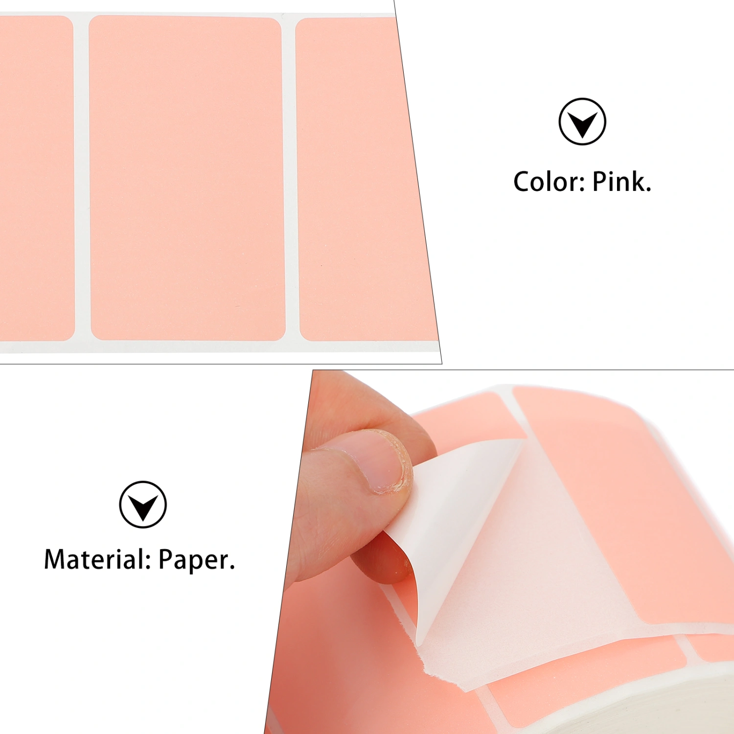 1 Roll Self Adhesive Thermal Label Roll for Printing Mailing Sticky Price Sticker
