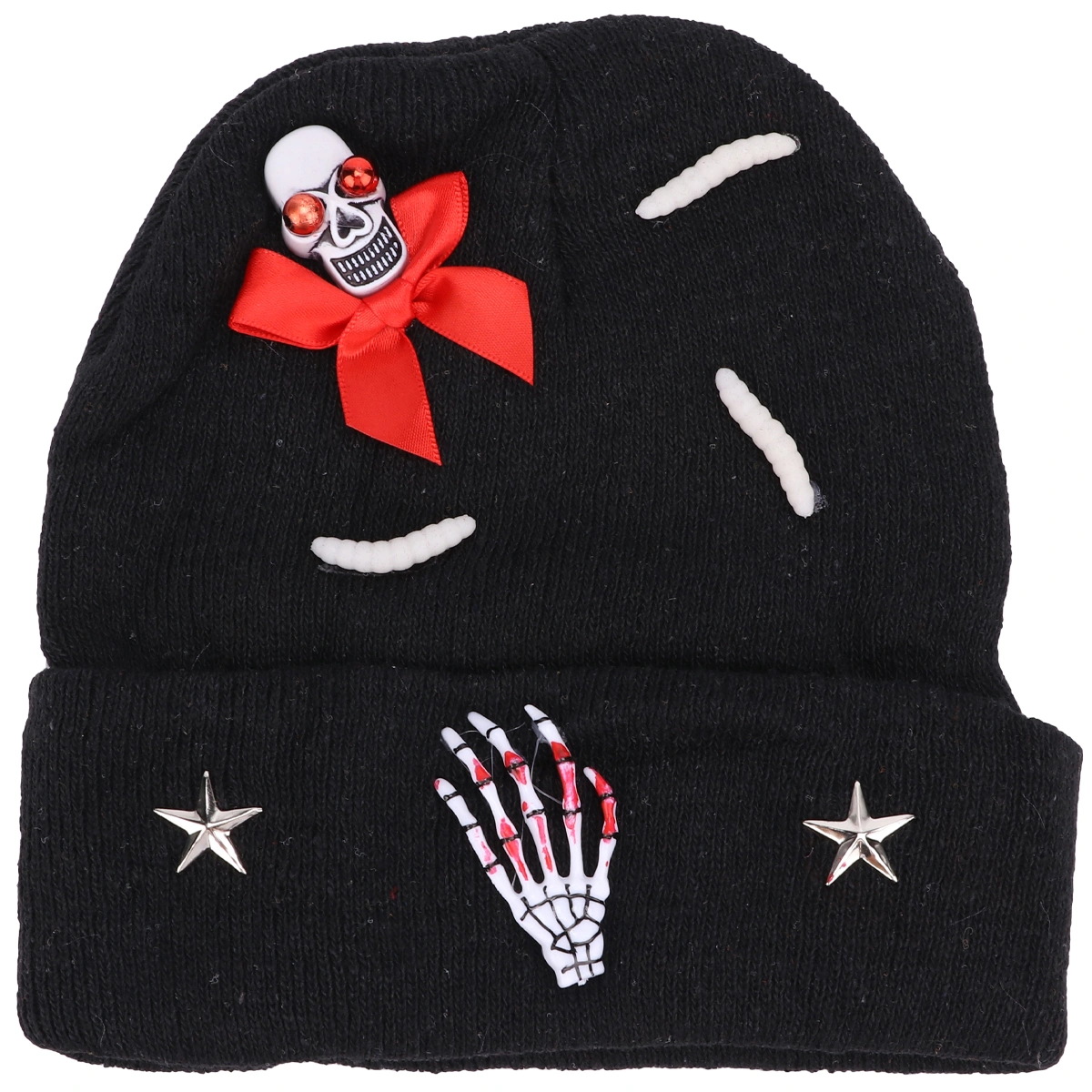 Practical Halloween Style Hat Spoof Skull Hand Design Prank Personality