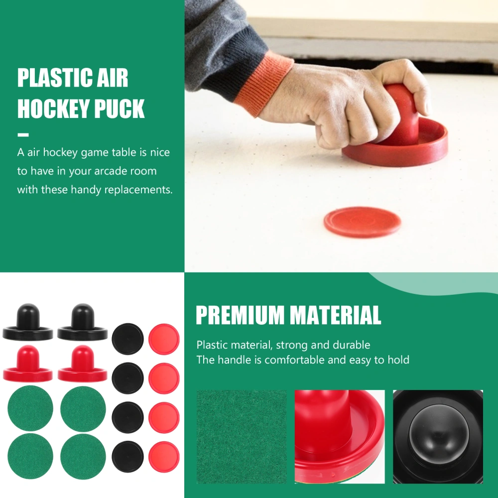 1 Set Air Hockey Pushers and Air Hockey Pucks Air Hockey Parts Indoor Game Supply