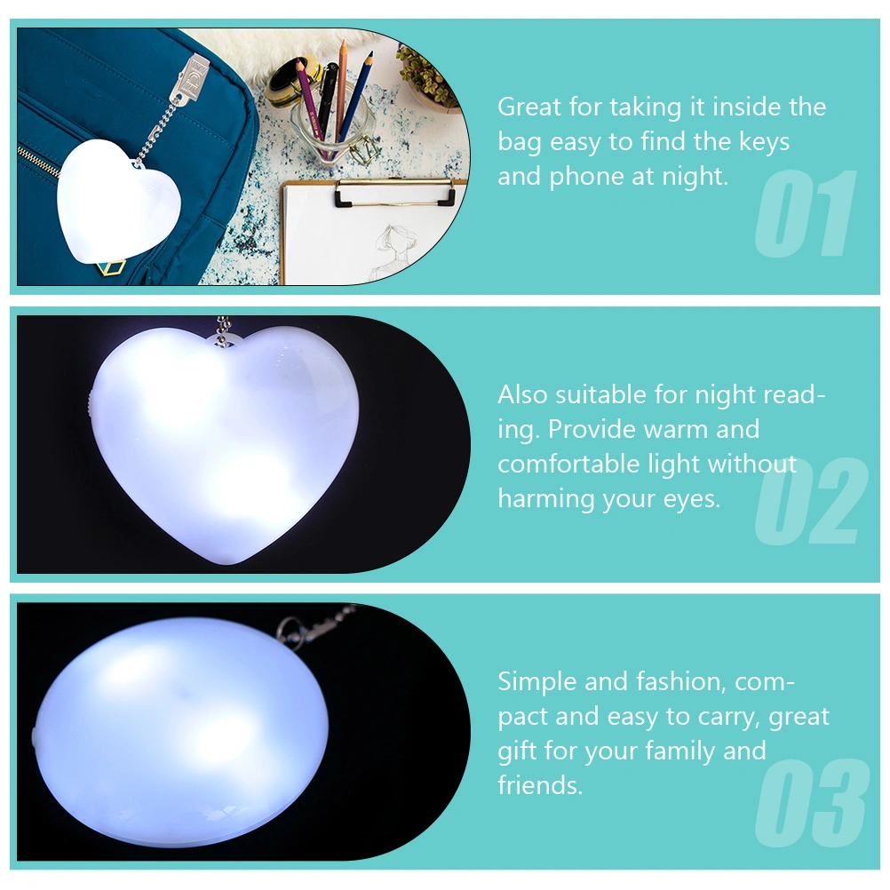 2pcs LED Purse Lights Lovely Handbag Lights Sensor Activated Night Lights