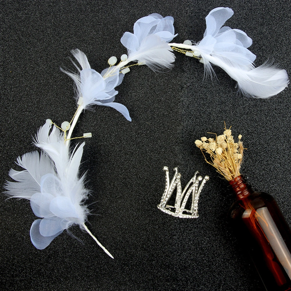 Feather Cake Decoration Fairy Cake Toppers Creative Insert Party Supplies for Wedding Birthday Valentine's Day