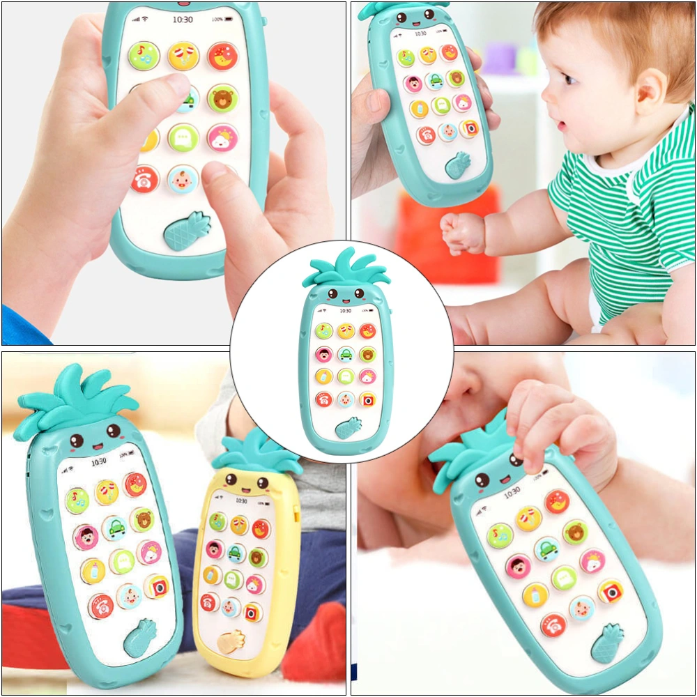 1pc Phone Toy Kid's Music Mobile Phone Toys Toddlers Funny Music Phone Toy