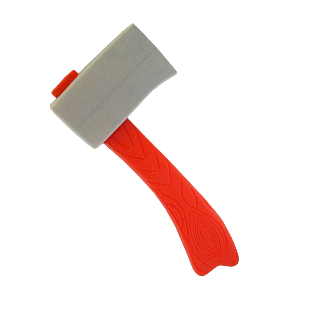 Halloween Hatchet Prop Plastic Axe Prop Costume Accessory Kids Toy for Holiday Performance (Red Handle)