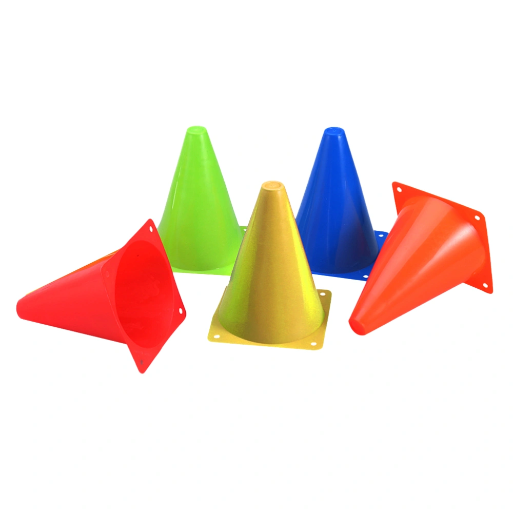 10PCS 23CM Football Training Use Practical Plastic Roadblock Cone