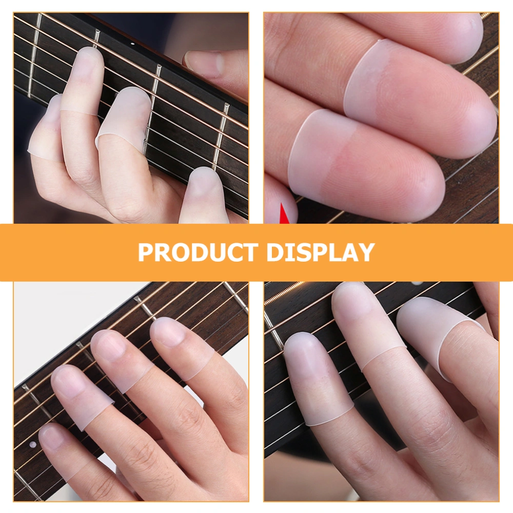 1 Set Guitar Practice Fingertip Protector Guitar Beginner Fingertip Guards Guitar Supplies