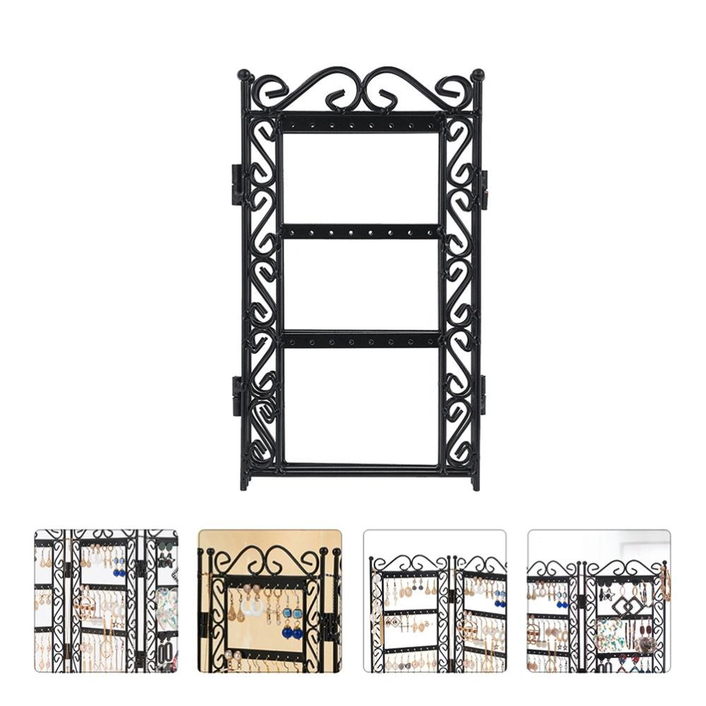 1PC Multi-purpose Jewelry Display Stand Folding Fence Hair Storage Ornament