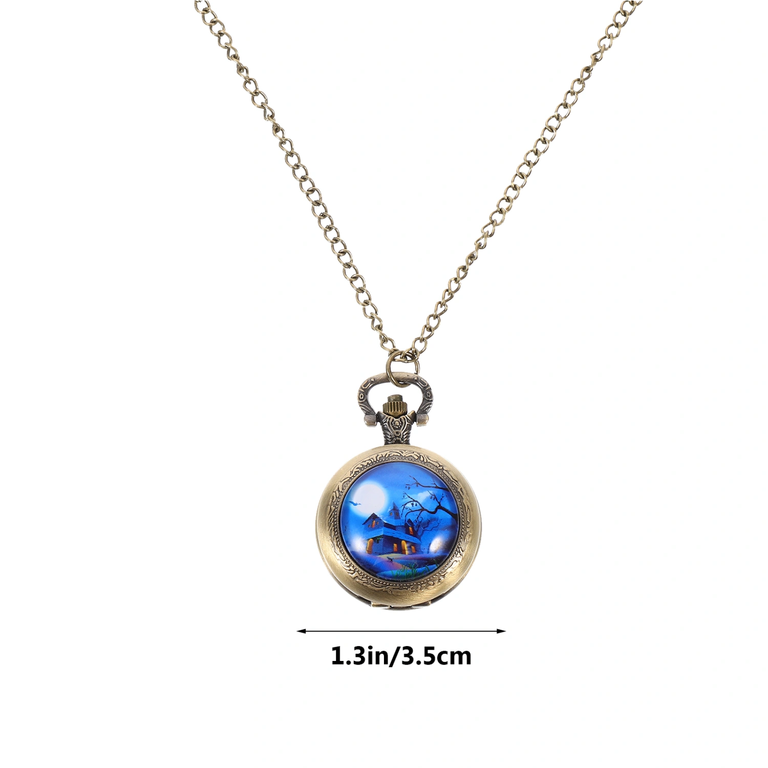 1 Pc Quartz Pocket Watch Elderly Watch Kids Watch Fashionable Pocket Watch