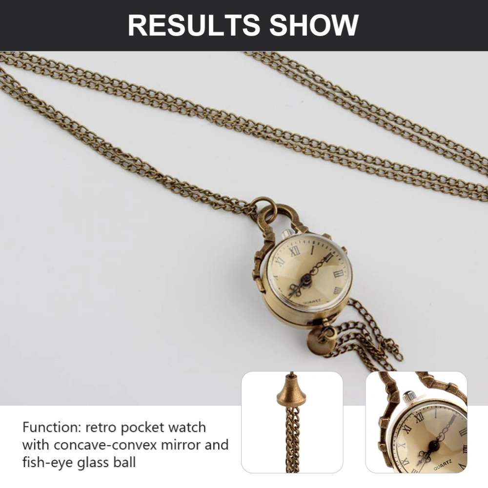  1pc Vintage Waist Hanging Pocket Watch Fashion Pocket Watch Hanging Watch