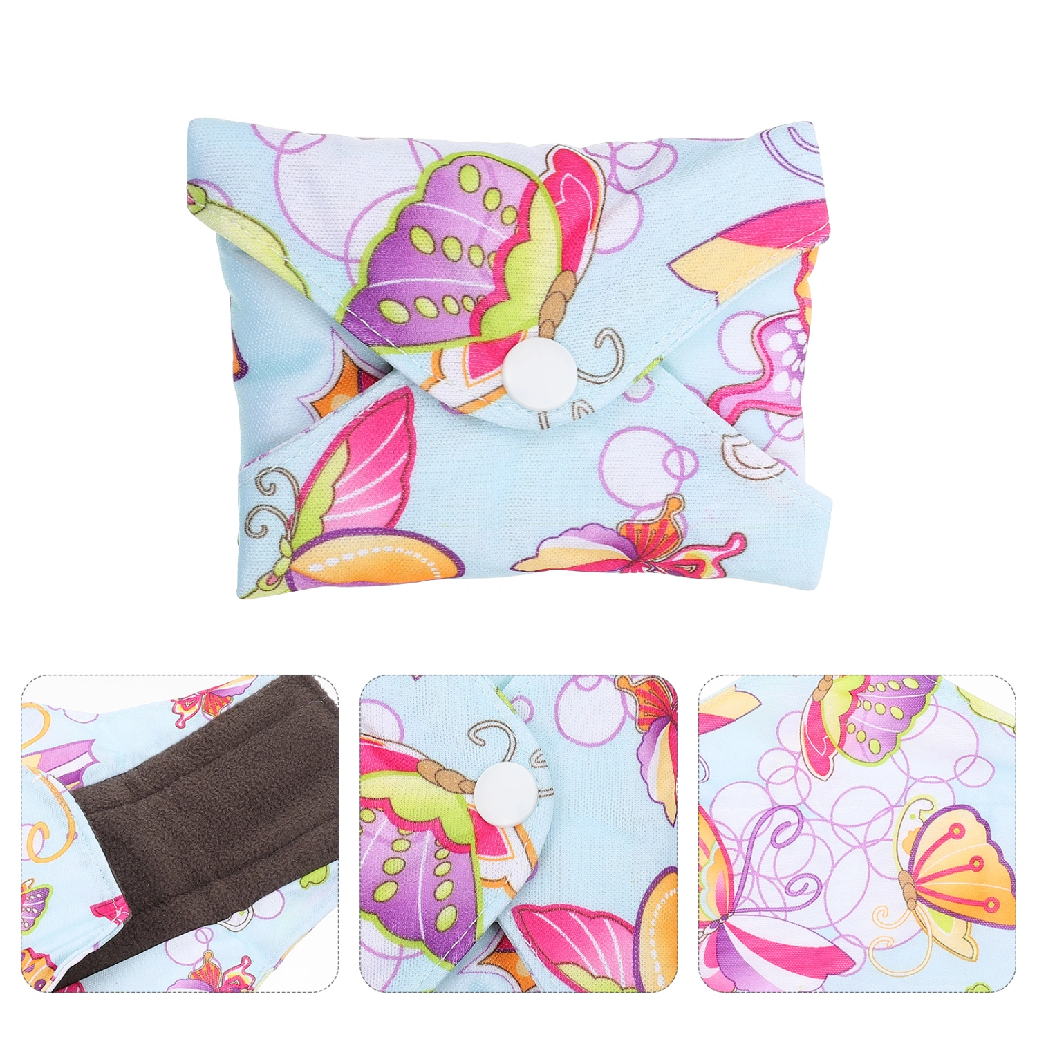 1 Pc Reusable Bamboo Charcoal Washable Sanitary Pad Adult Nursing Mat for Women