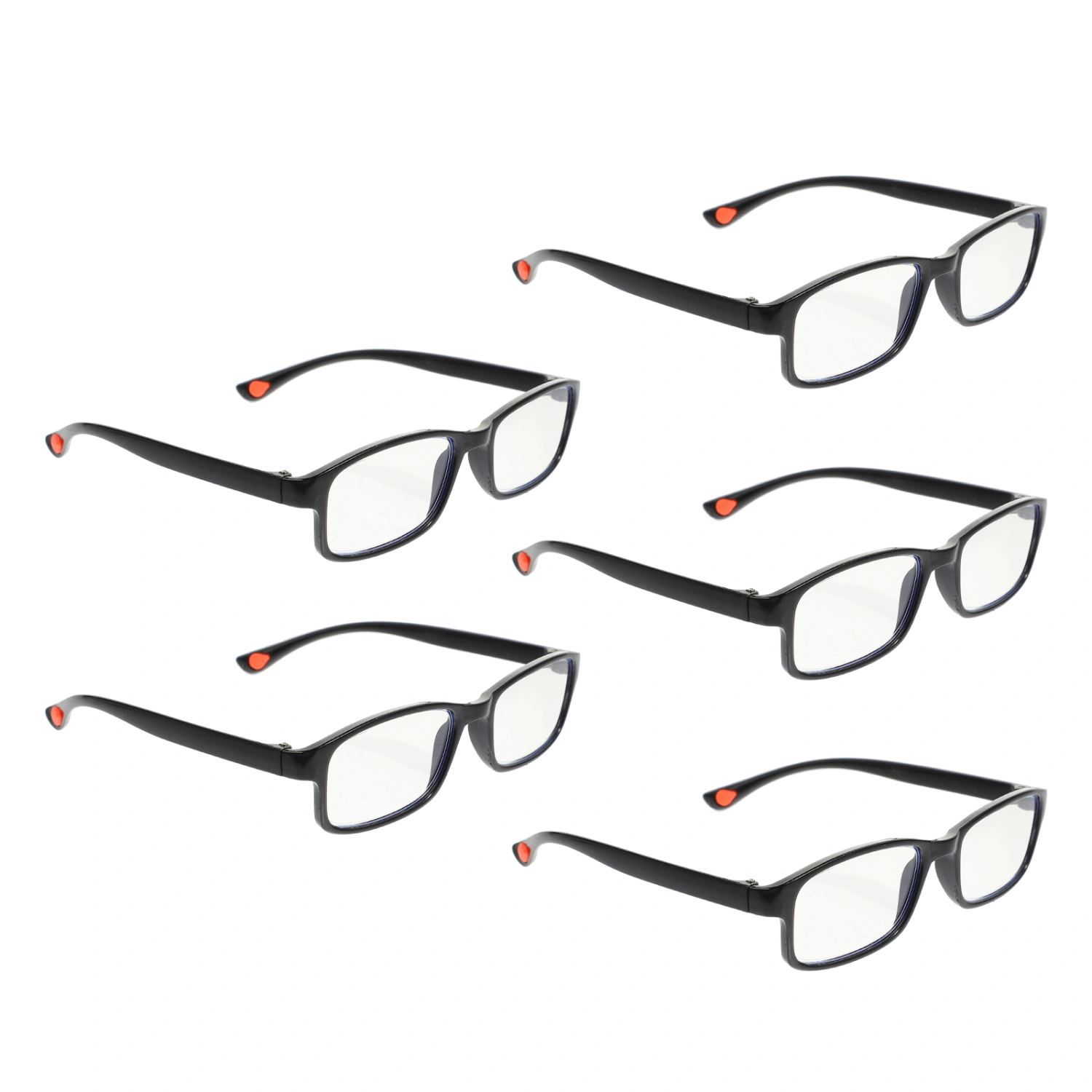 5Pcs Reading Glasses Fatigue Resist Glass The Elderly Glasses Indoor Reading Glasses Readers for Men