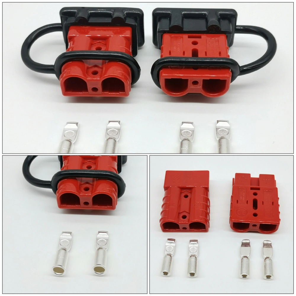 1 Set Forklift Power Connector Battery Plug Connector Forklift Battery Housing