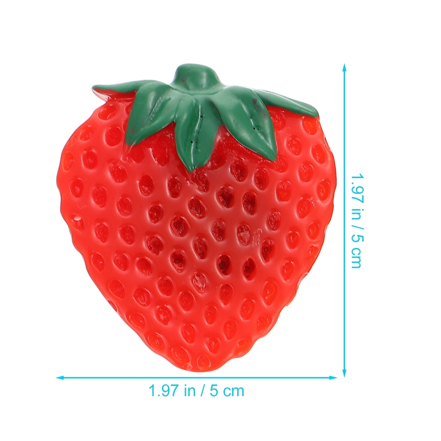 Strawberry Shape Charms Automotive Car Air Freshener Clip for Women and Girls