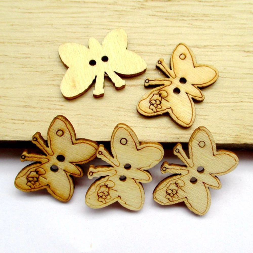 Wooden Ornaments Hanging Embellishments Crafts Hanging Ornament Set for Parties