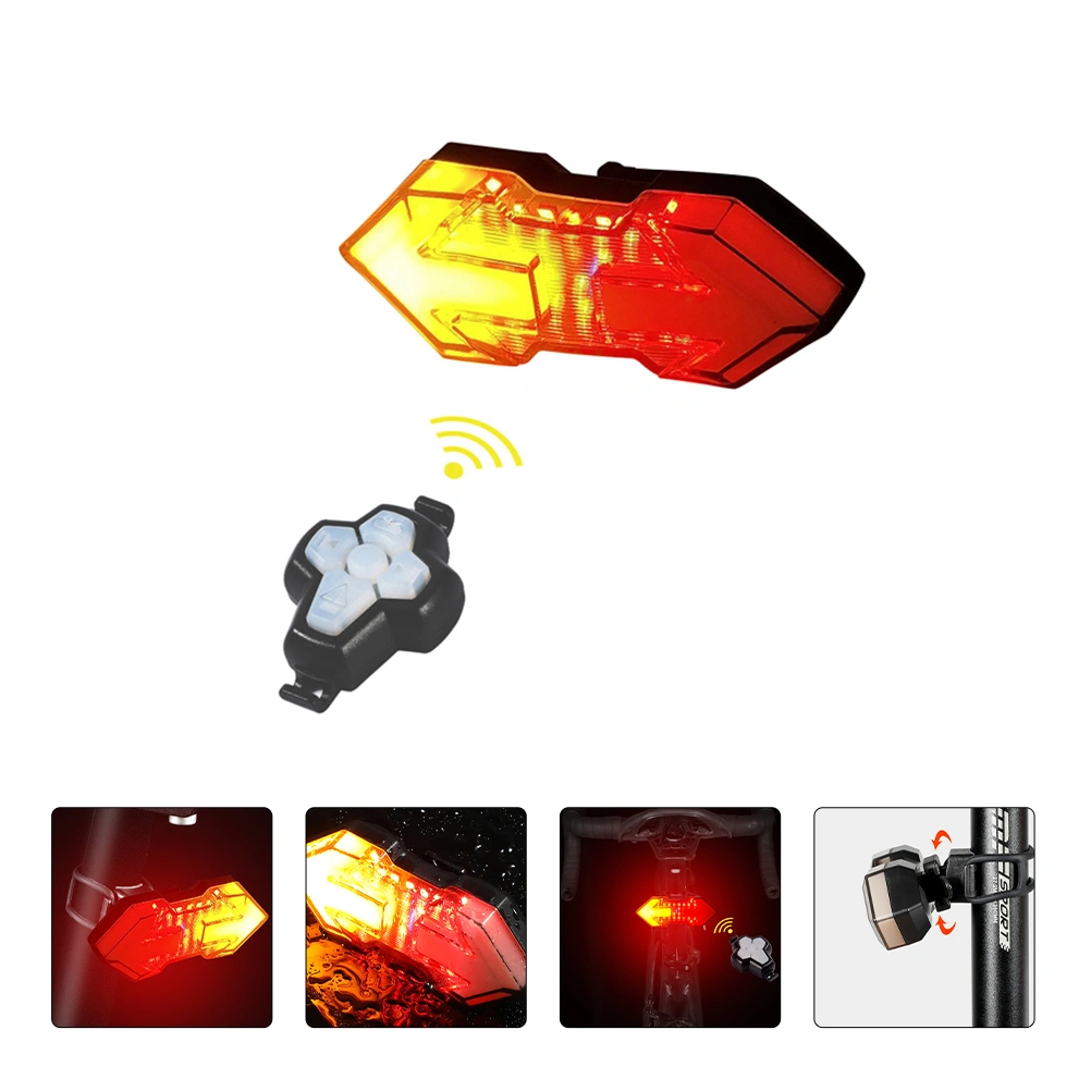 1 Set of Professioanl Bike Taillight Waterproof Riding Rear light Warning Light