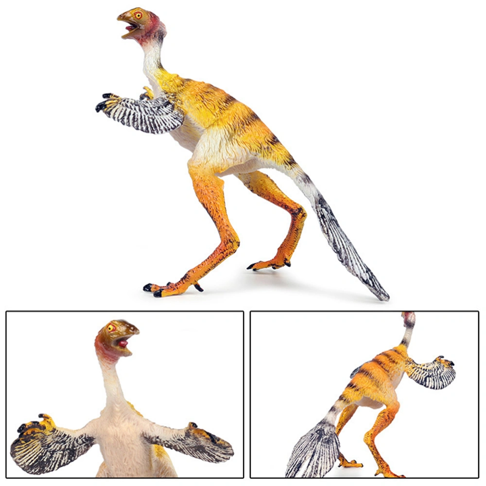 1pc Sinosauropteryx Model Jurassic Period Simulation Dinosaurs Bird Toy for Kids Boys