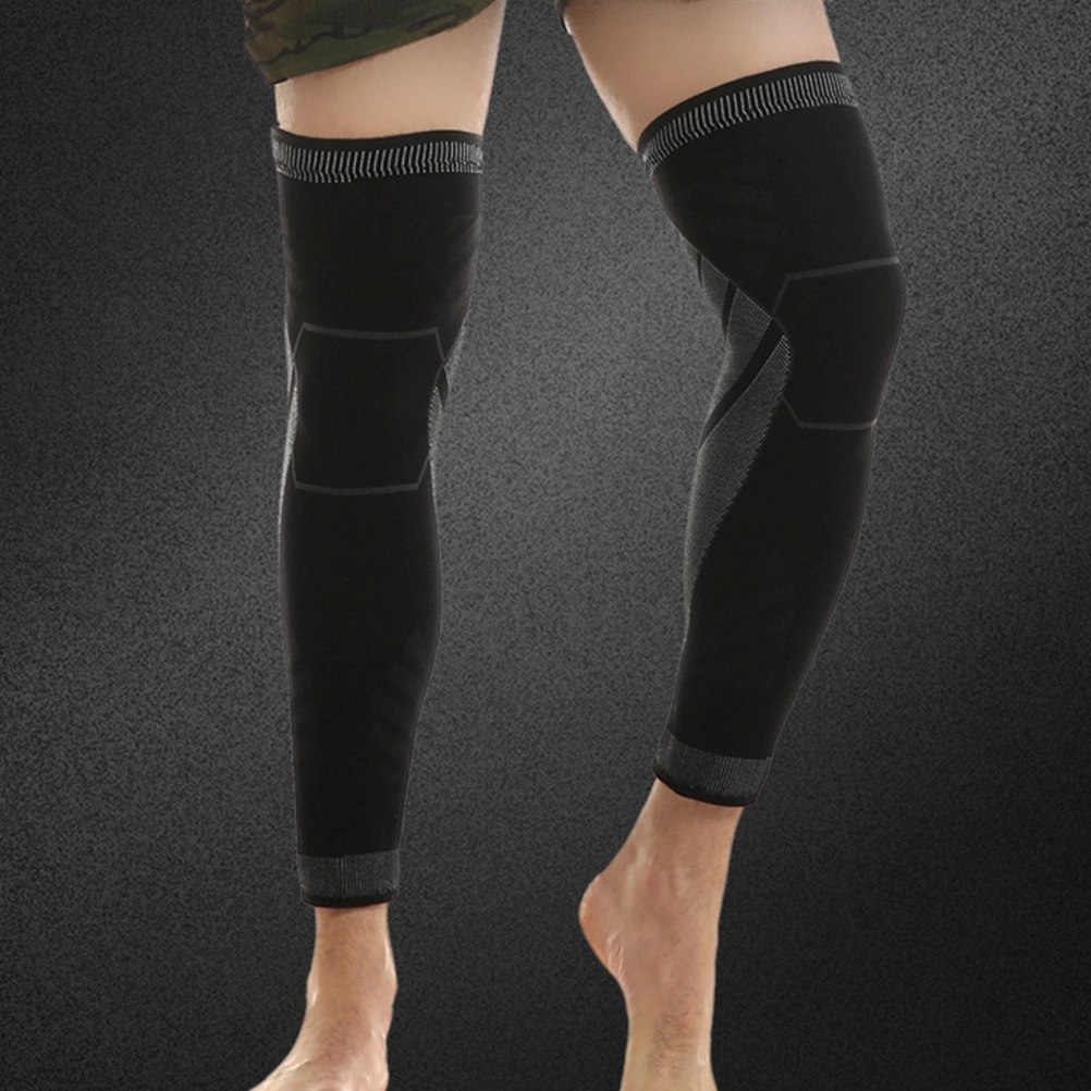 2pcs Knee Brace Non-Skid Knee Support Stability Protective Knee Pad (Black)
