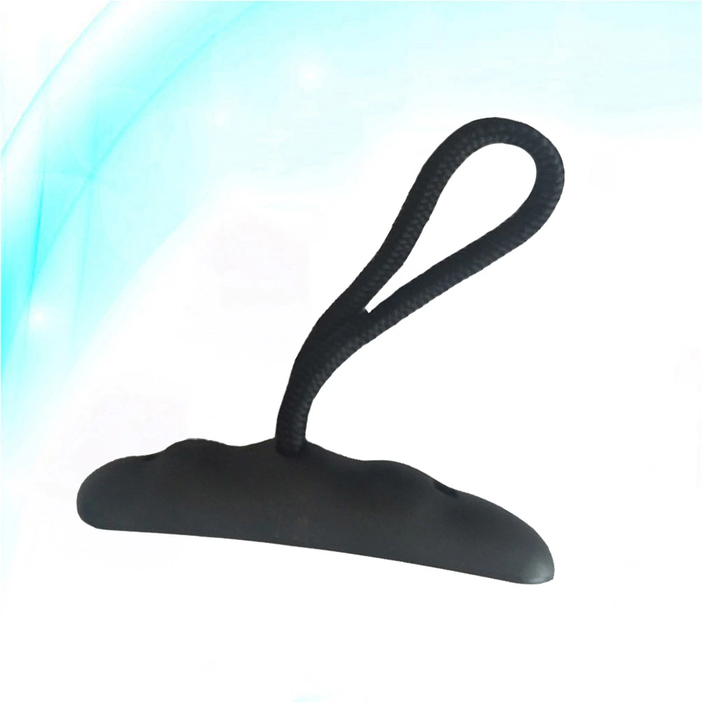 1 Pair Plastic Kayak Pull Handle Carry Handle with Rope Cord Marine Boat Canoe Accessories Kayak Pull Handle (Black)