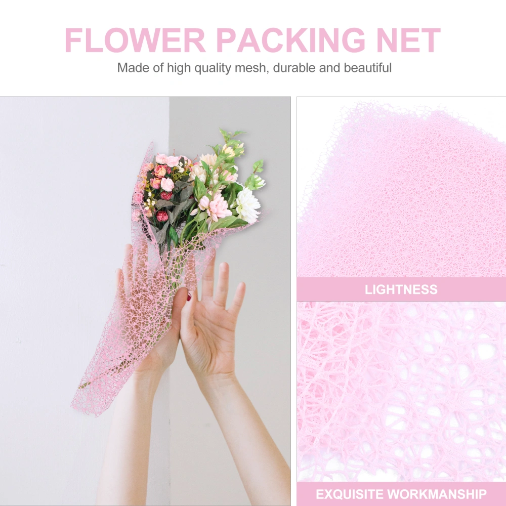 10 Sheets Floral Wrapping Mesh Paper Bouquet Flower Gift Packing Materials