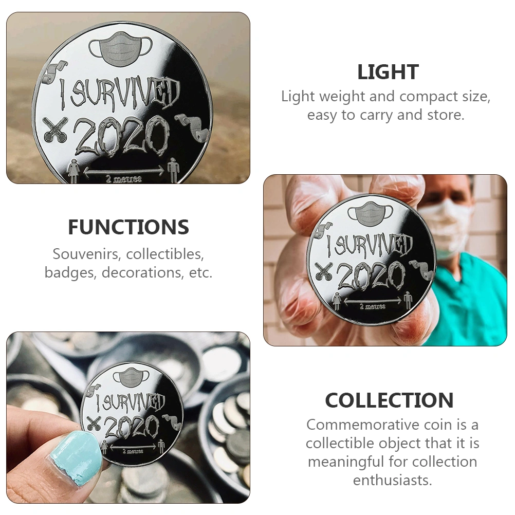 Survivors Commemorative Coin Aluminum Alloy Collection Coin Memorial Arts Coin