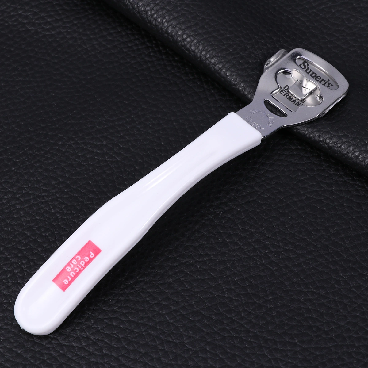 Foot Callus Remover Cuticle Hard Skin Heel Shaver Rasp Cutter Pedicure Kit with 10 Pcs Blades for Women and Girls