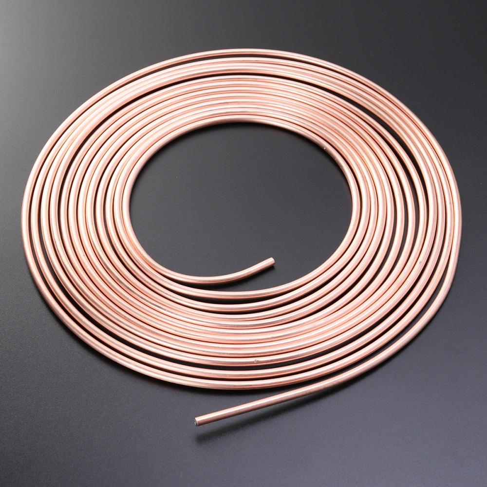 3/16 inch Car Brake Line Copper Plated Liquid Fuel Gas Cable - 25 inch Long