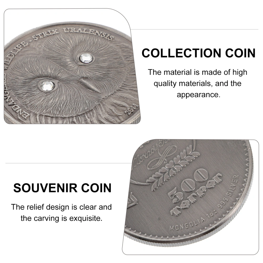 Iron Commemorative Coin Collection Animal Pattern Souvenir Home Decoration