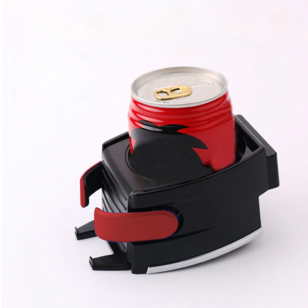 1PC Multi-function Car Mounted Cup Holder Car Air Outlet Drink Holder Mobile Navigation Stand Holder (Red)