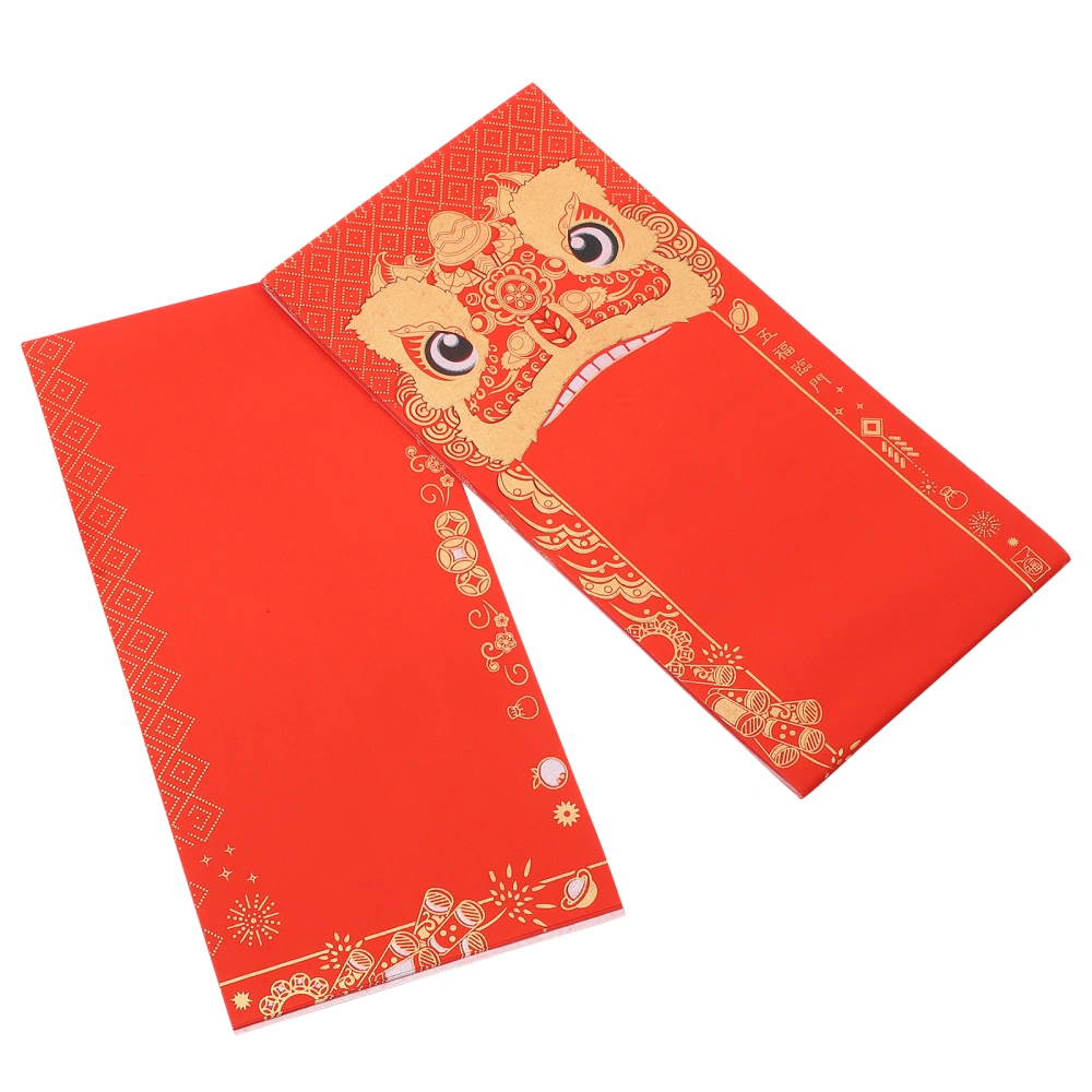 10 sets of Red Xuan Paper Blank Xuan Paper Spring Festival Couplet Papers