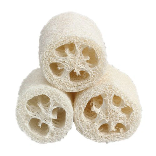 3pcs Natural Loofah for Pet Tooth Cleaning Dog Cat Chinchillas Small Animal Chew Toys