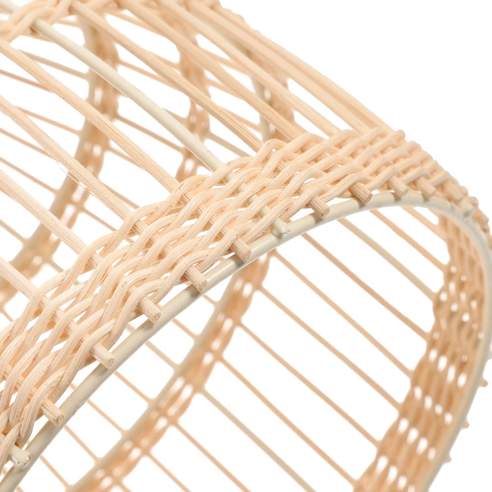 Ceiling Light Rattan Woven Cover Ceiling Lamp Cover Creative Light Cover Woven Lamp Cover