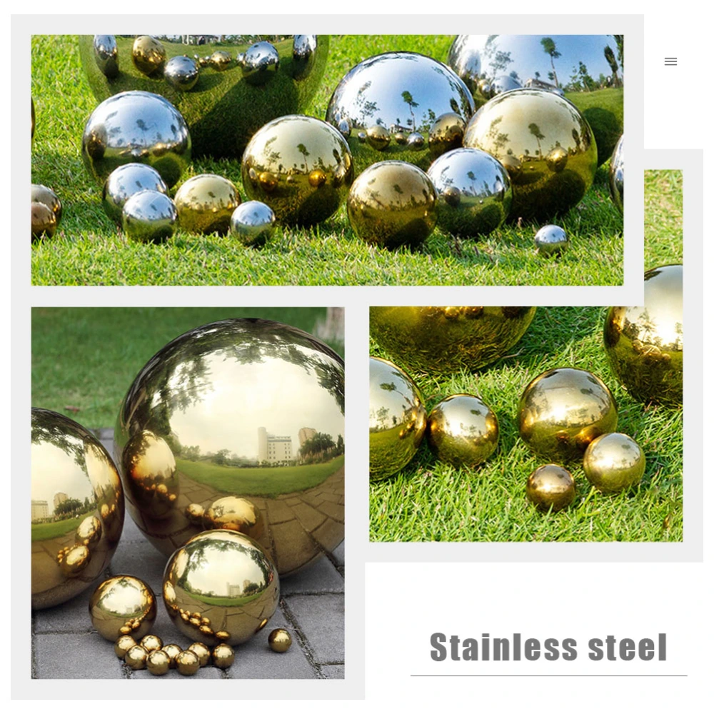 Reflective Ball Mirror Polished Ball Outdoor Hollow Ball Garden Ball Decor