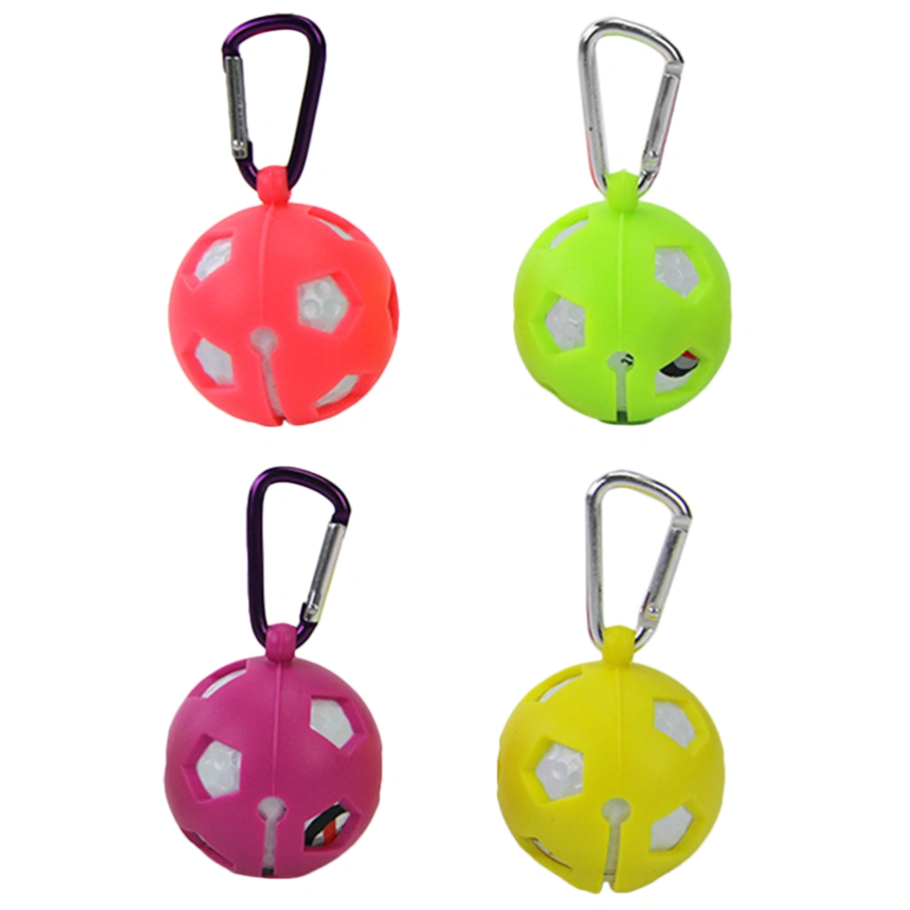 4Pcs Silicone Ball Holders Single Ball Storage Protection Carrier with Hook