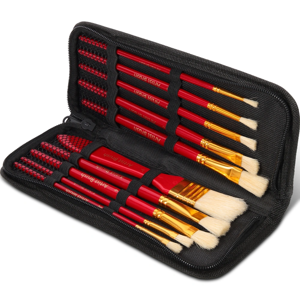 1 Set of Portable Paint Brushes Multi-function Artist Brushes Professional Watercolor Brushes