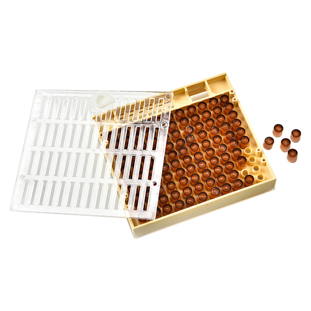 Beekeeping Tools Bee King Box Immigration Bee King Cultivating Protector Breed Hive Pollination Box Beekeeping Kits Tool Accessory