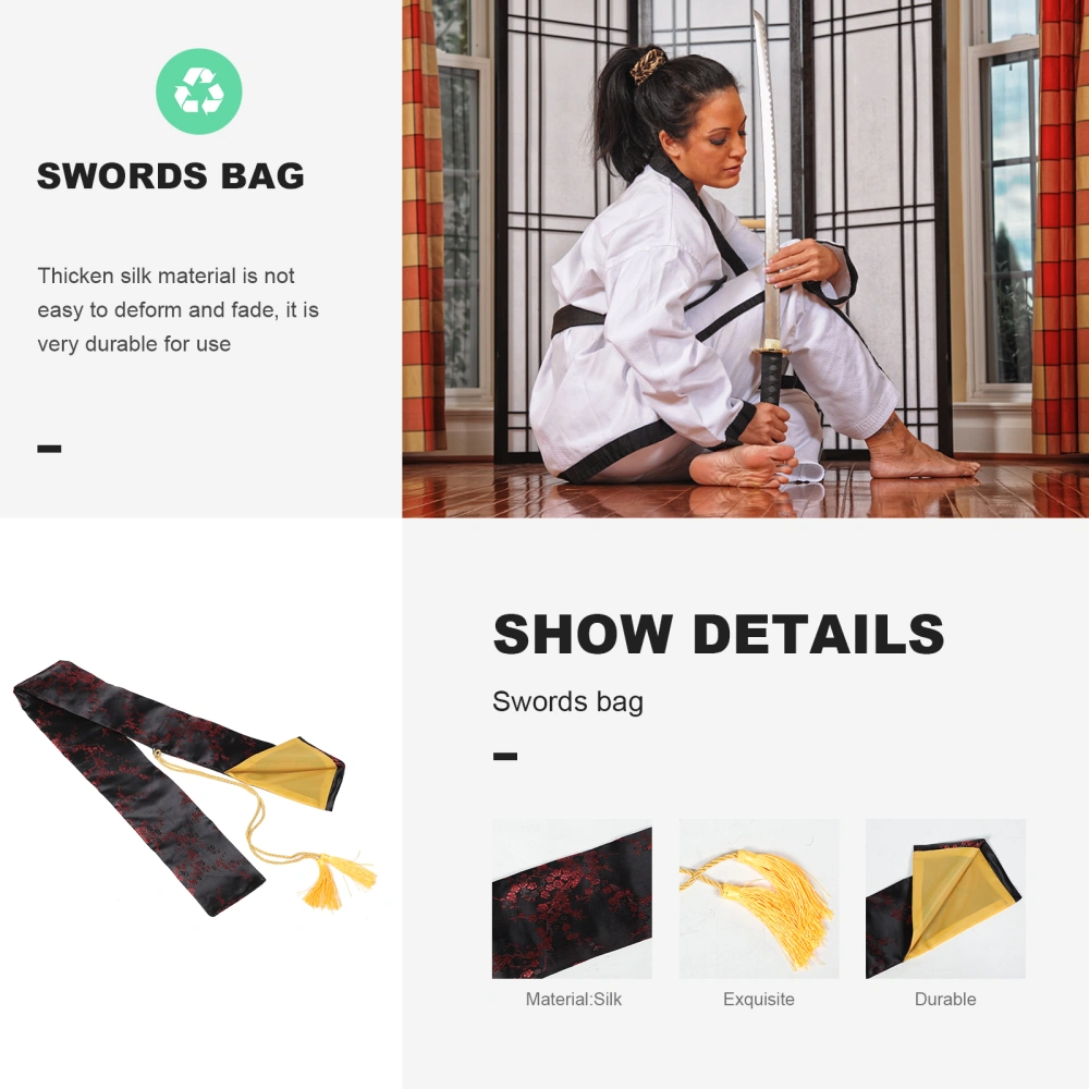 Chinese Tai-Chi Swords Bag Katana Bag Swords Protective Pouch Tai-Chi Swords Container