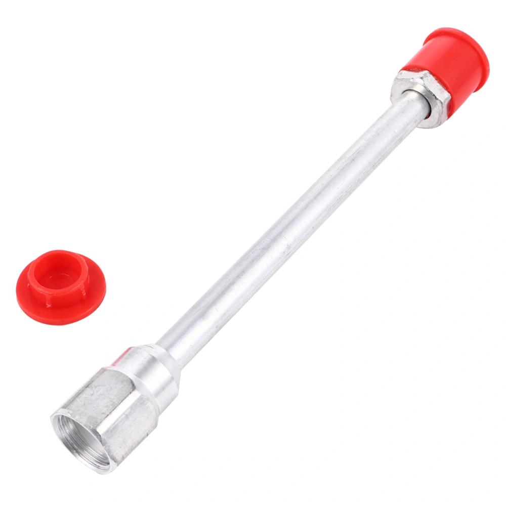 Extension Rod Airless Paint Sprayer Spray Tip Extension Pole Rod (Silver)