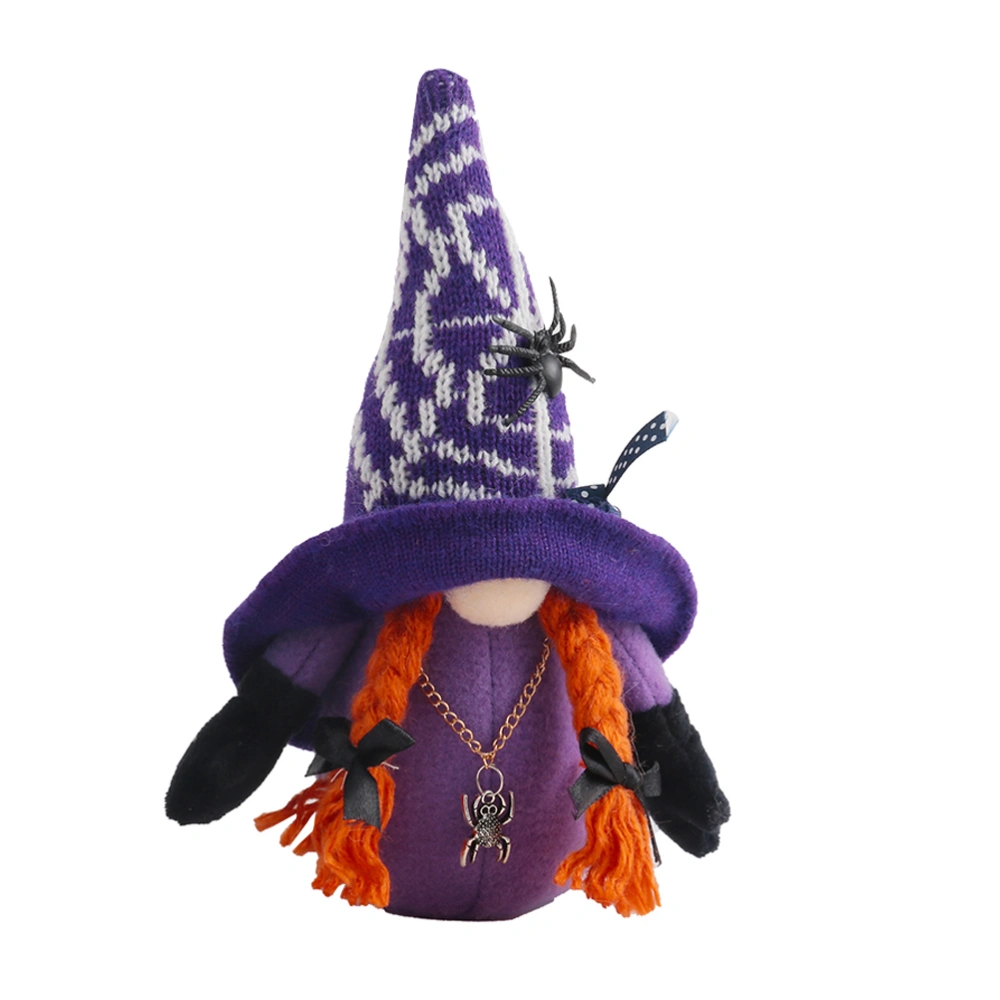 1Pc Cotton Made Doll Exquisite Halloween Gnome Doll Beautiful Shop Window Decor