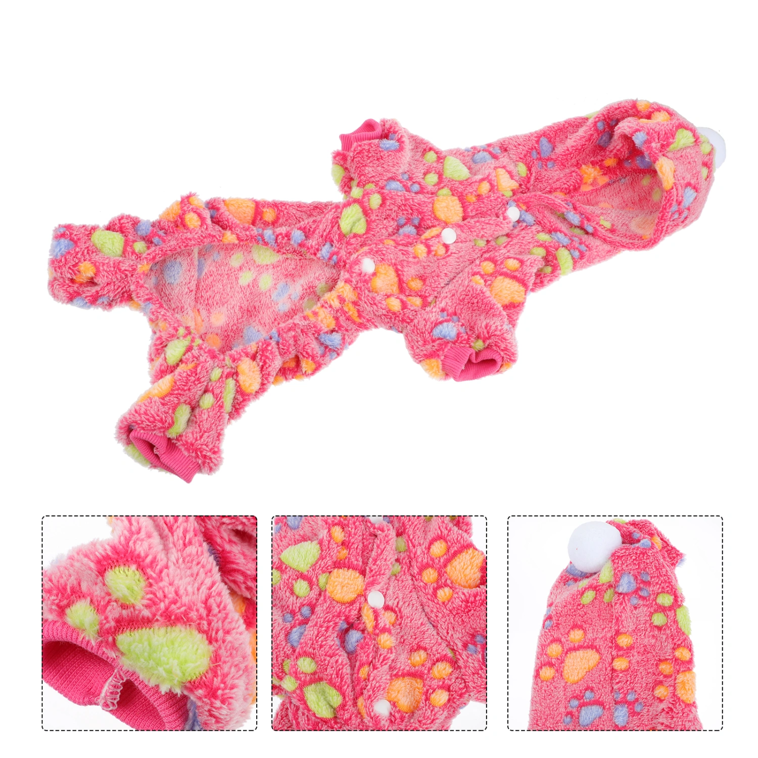 Flannel Pet Clothes Winter Dog Clothes Pet Puppy Clothes Decorative Pet Dog Clothes