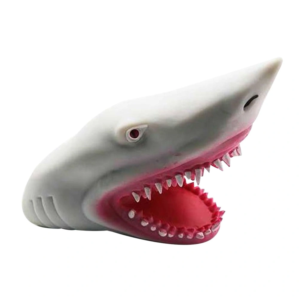 Hand Puppet Toy Shark Mouth Dentist Bite Finger Electric Gleamy Sounding Game Funny Toy Kids Children Gift