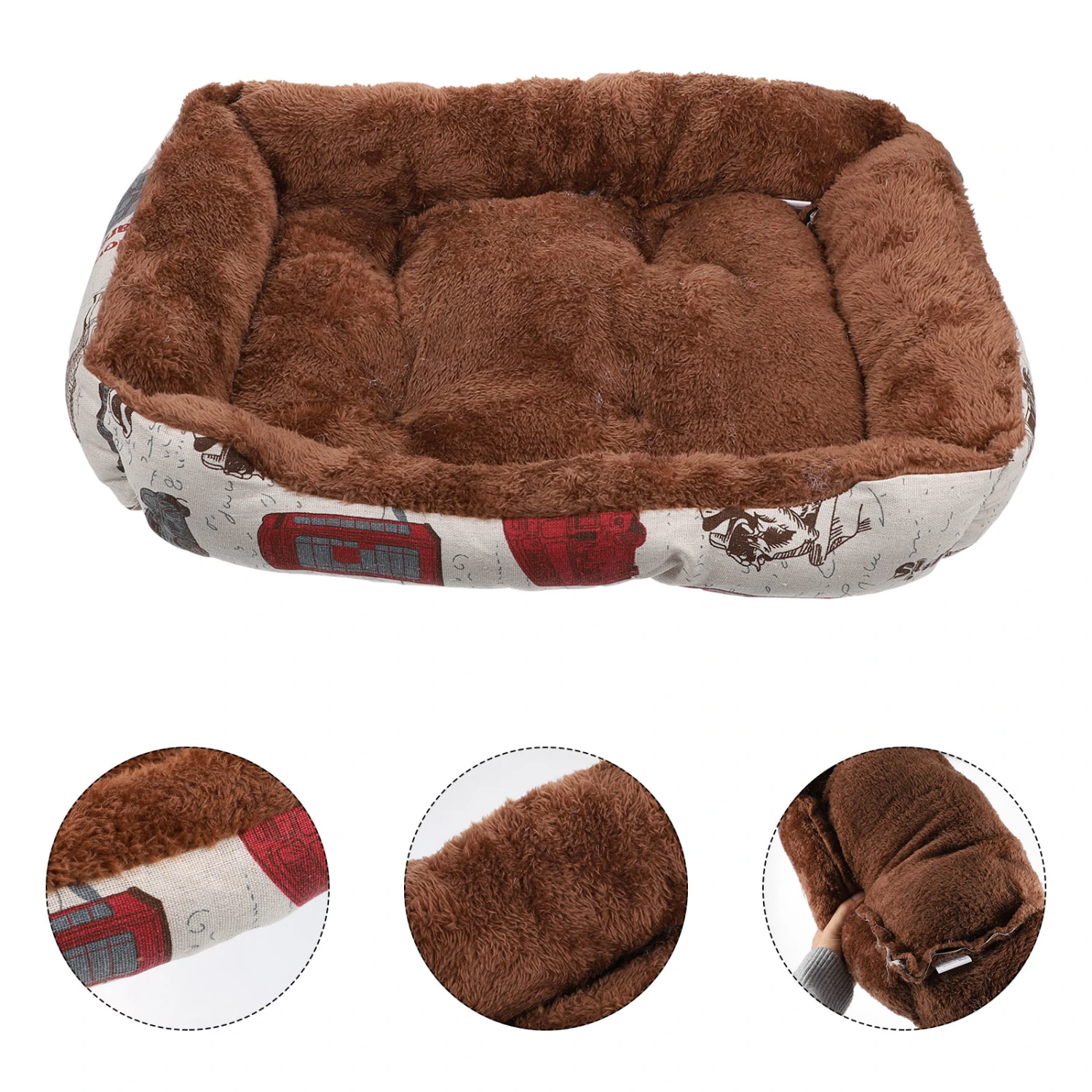 Supple Pet Sleeping Nest Cushion Pets Sleeping Mat Comfortable Winter Pet Supply