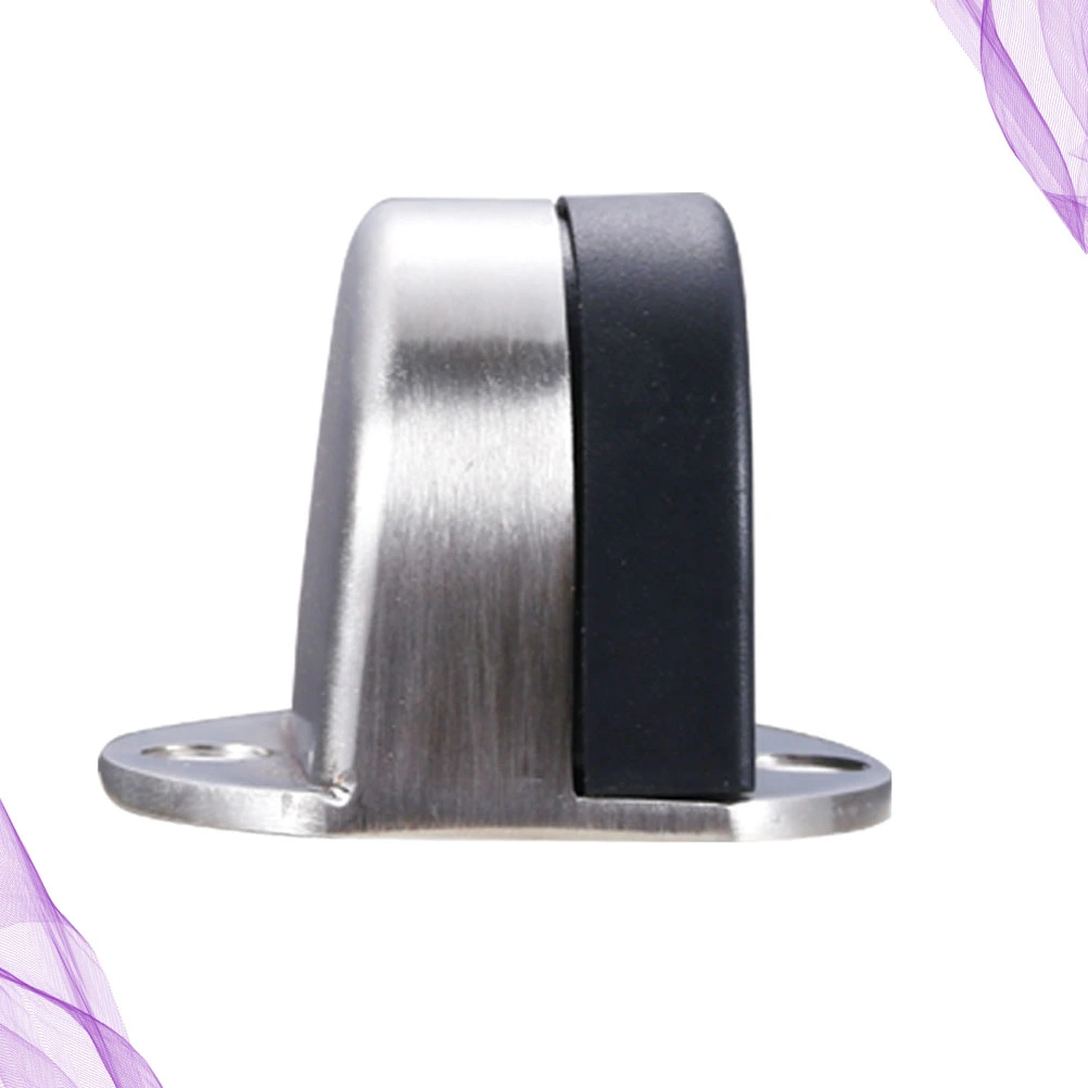 1PC Stainless Steel Door Stopper Thickening Door Stop Bedroom Door Limiting Stopper Collision Avoidance Door Stop for Home Store Hotel Use